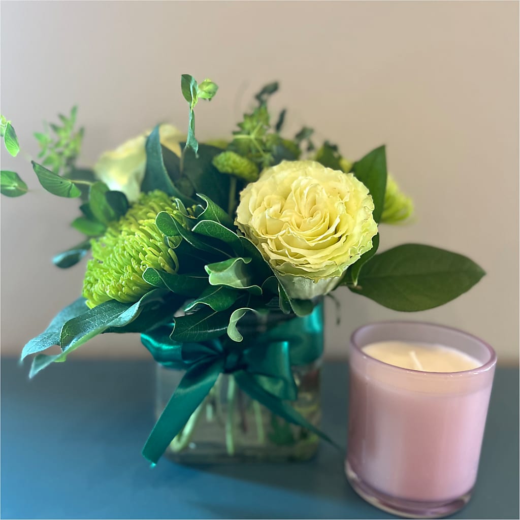 Emerald Forest Bouquet – Great Bend Floral, Great Bend KS