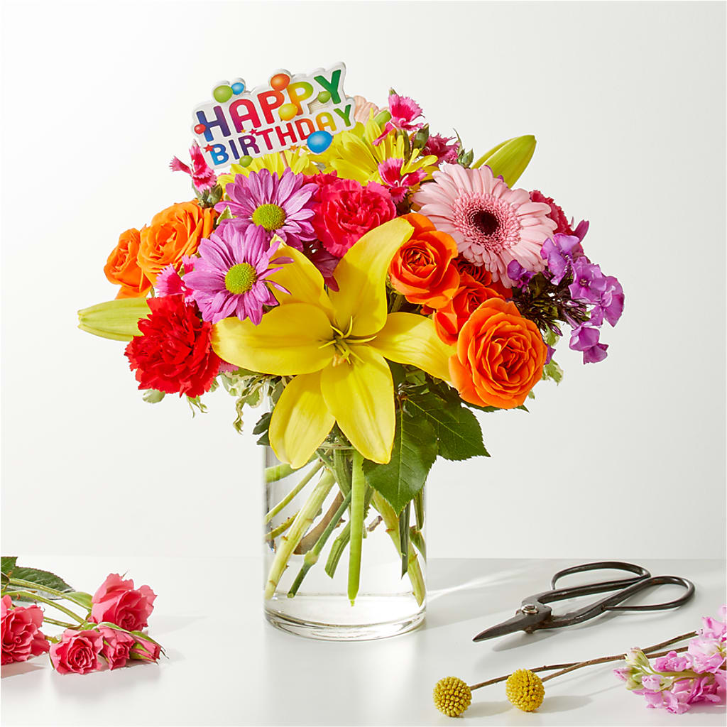 Cue the Confetti - A Florist Original – Great Bend Floral, Great Bend KS