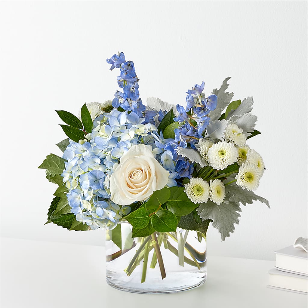 Clear Skies Bouquet – Great Bend Floral, Great Bend KS