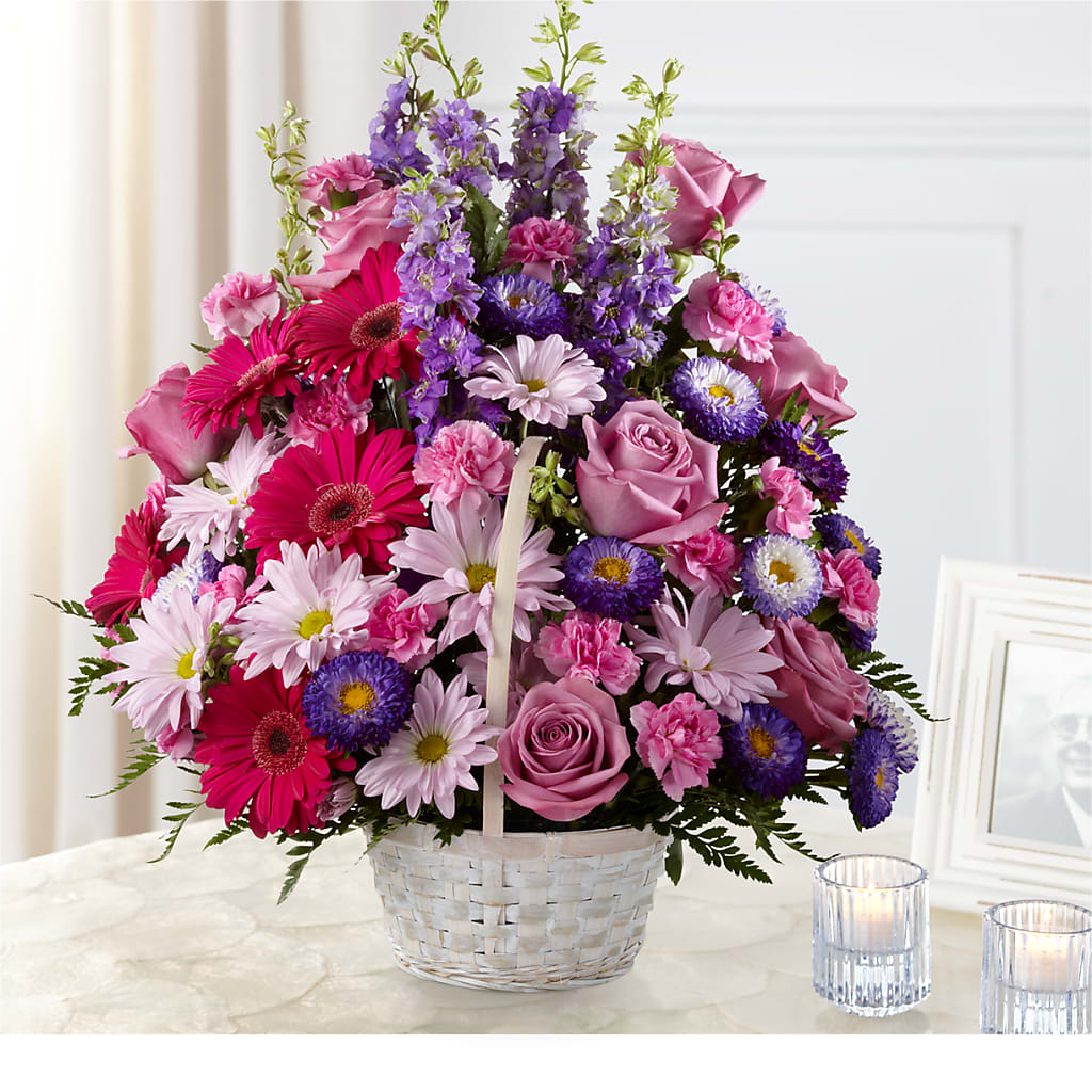 Pastel Peace Basket – Great Bend Floral, Great Bend KS