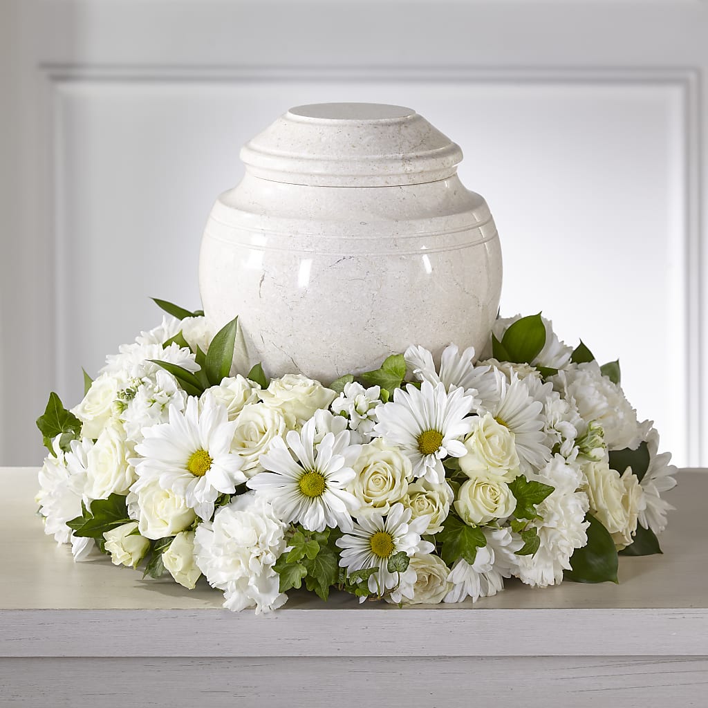 Ivory Gardens Cremation Adornment – Great Bend Floral, Great Bend KS