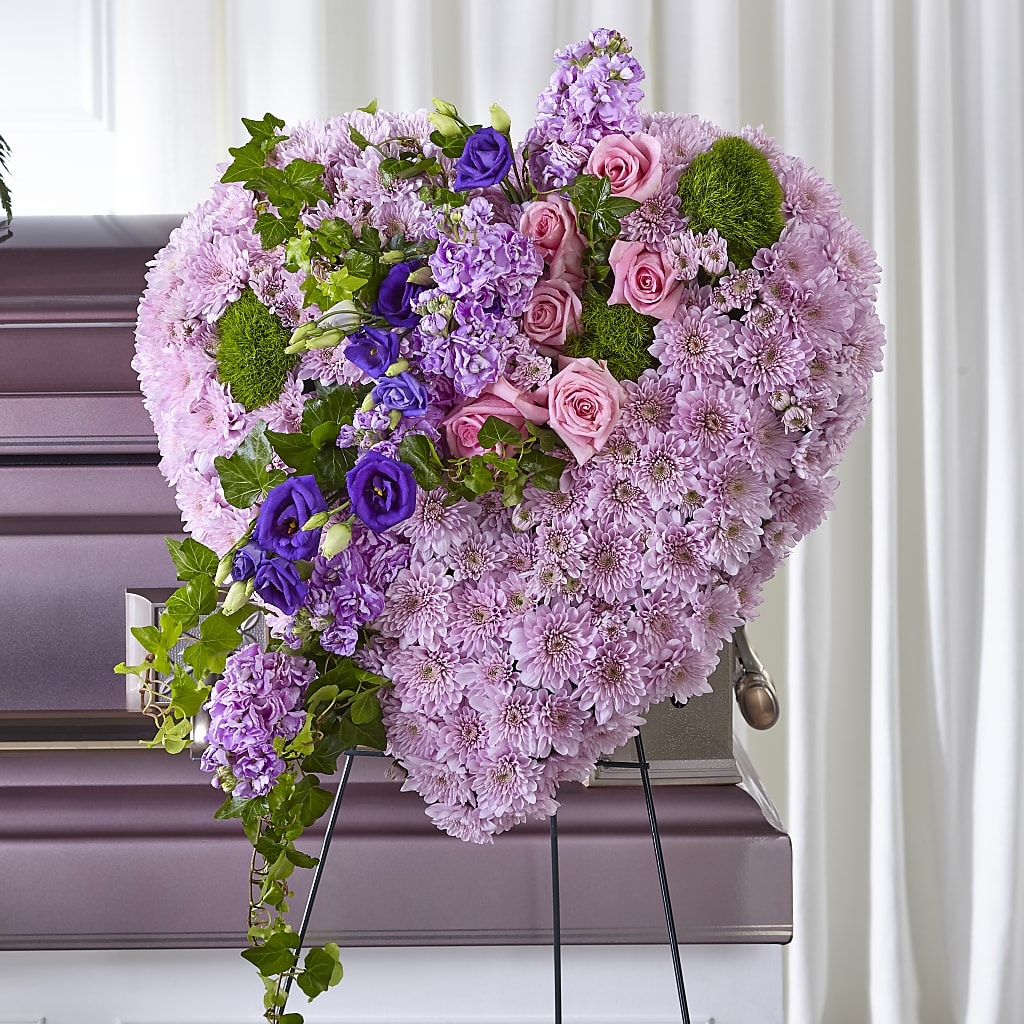 Treasured Love Standing Heart – Great Bend Floral, Great Bend KS
