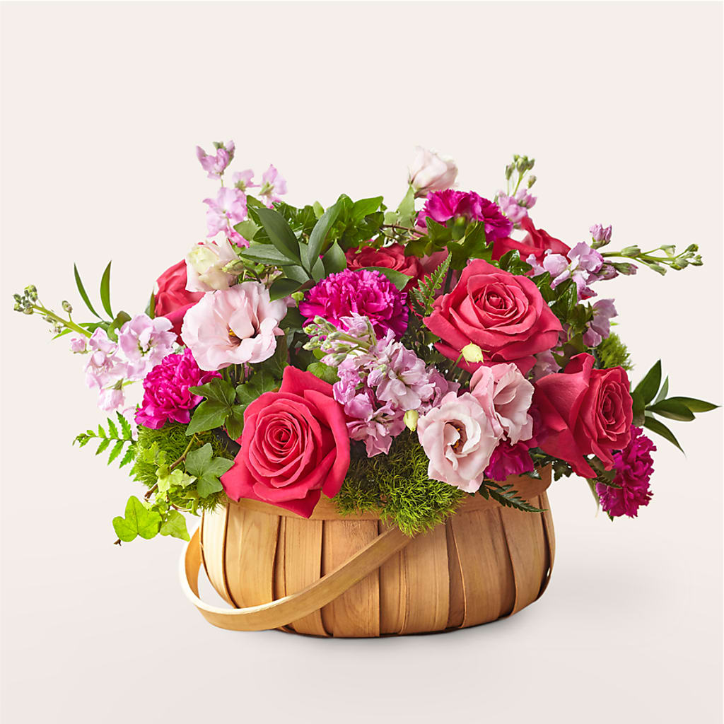 Radiance in Bloom Basket – Great Bend Floral, Great Bend KS