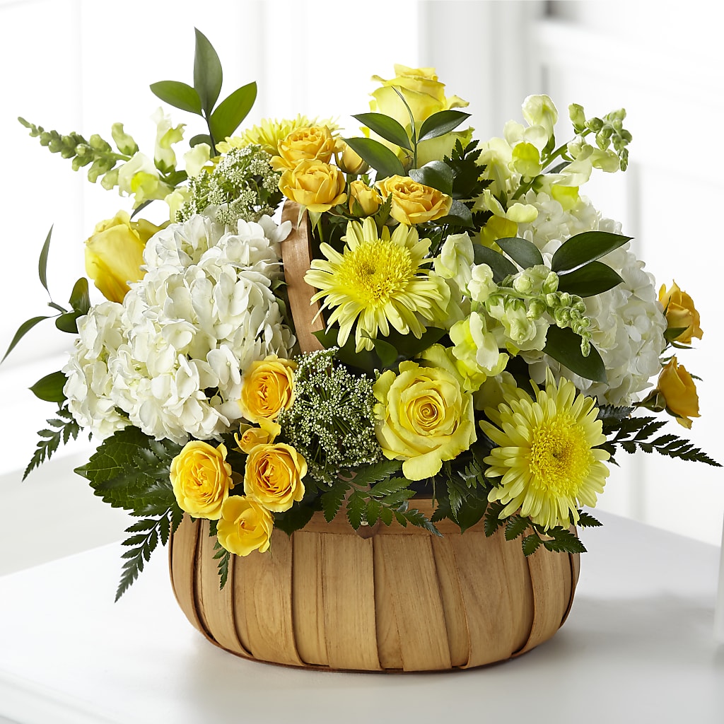 Rustic Remembrance Basket – Great Bend Floral, Great Bend KS