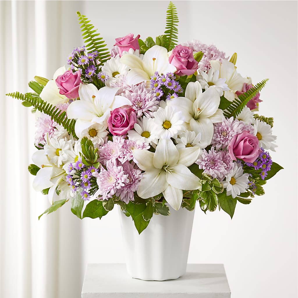 Warmest Thoughts Tabletop Basket – Great Bend Floral, Great Bend KS