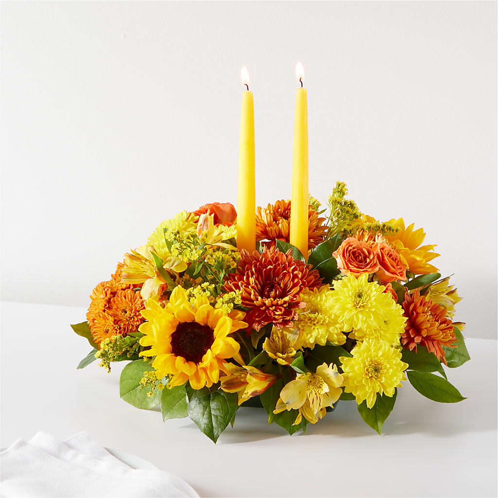 Autumn Harmony Centerpiece – Great Bend Floral, Great Bend KS