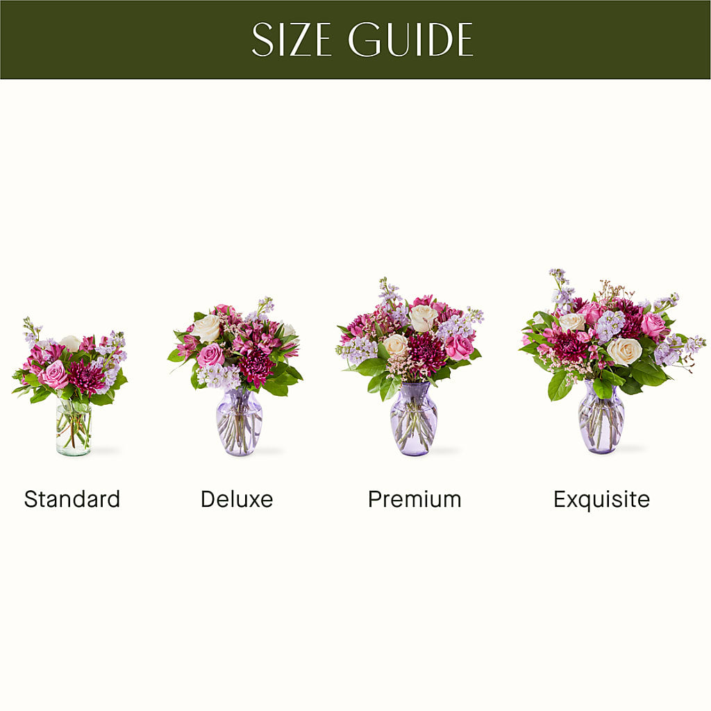 Amethyst Dreams Bouquet – Great Bend Floral, Great Bend KS