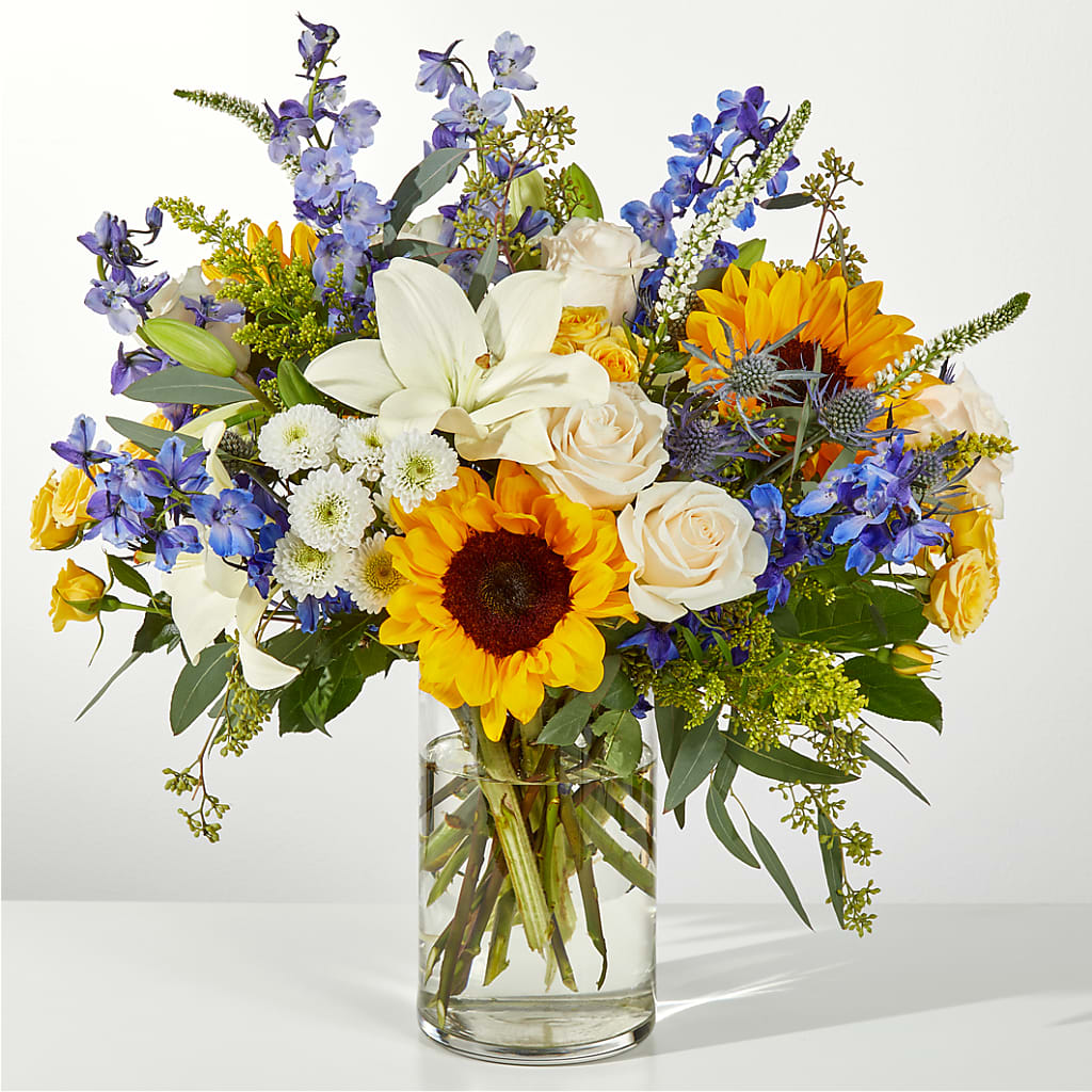 Wonderfully Sunny Bouquet – Great Bend Floral, Great Bend KS
