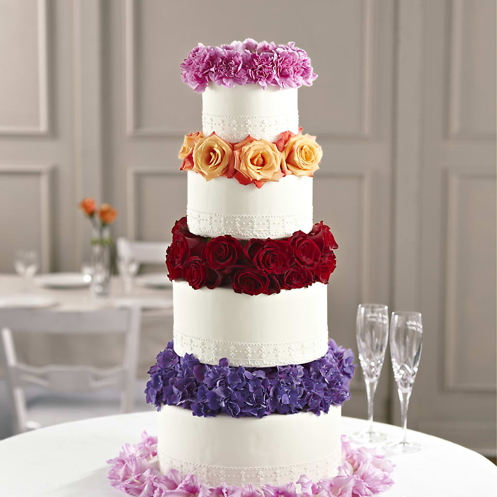 Infinite Love Cake Décor – Great Bend Floral, Great Bend KS