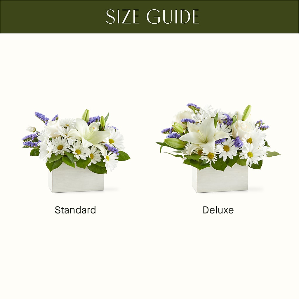 Beyond Blue Box Bouquet –  Great Bend Floral, Great Bend KS