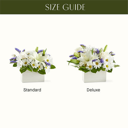 Beyond Blue Box Bouquet –  Great Bend Floral, Great Bend KS