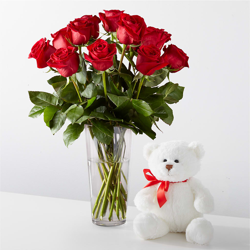 Romantic Long Stem Red Rose Bouquet Bundles –  Great Bend Floral, Great Bend KS