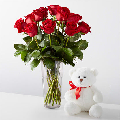 Romantic Long Stem Red Rose Bouquet Bundles –  Great Bend Floral, Great Bend KS