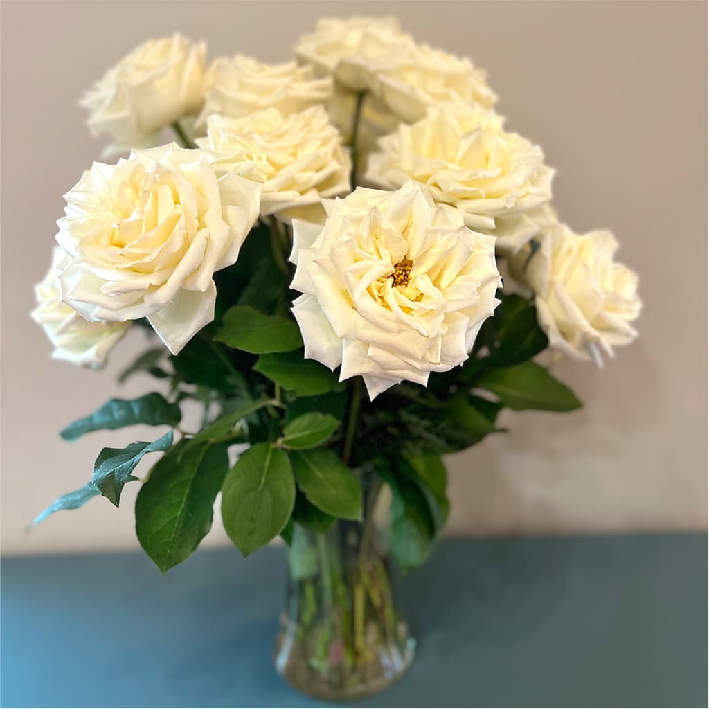 Long Stem Yellow Rose Bouquet –  Great Bend Floral, Great Bend KS