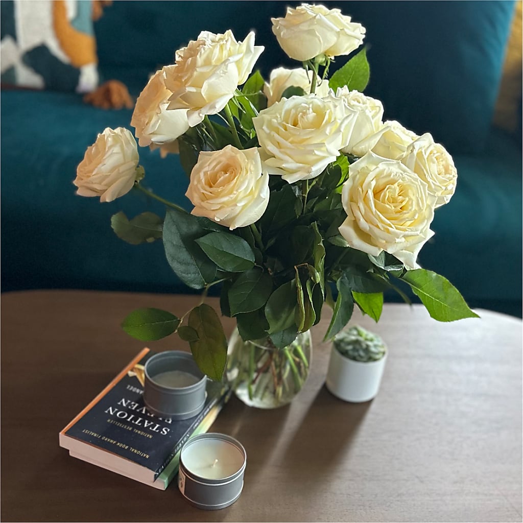 Long Stem Yellow Rose Bouquet –  Great Bend Floral, Great Bend KS