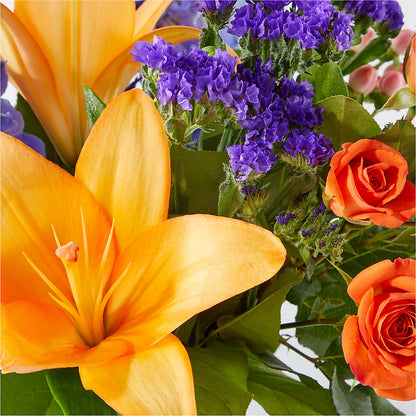 Radiant Citrus Bouquet –  Great Bend Floral, Great Bend KS