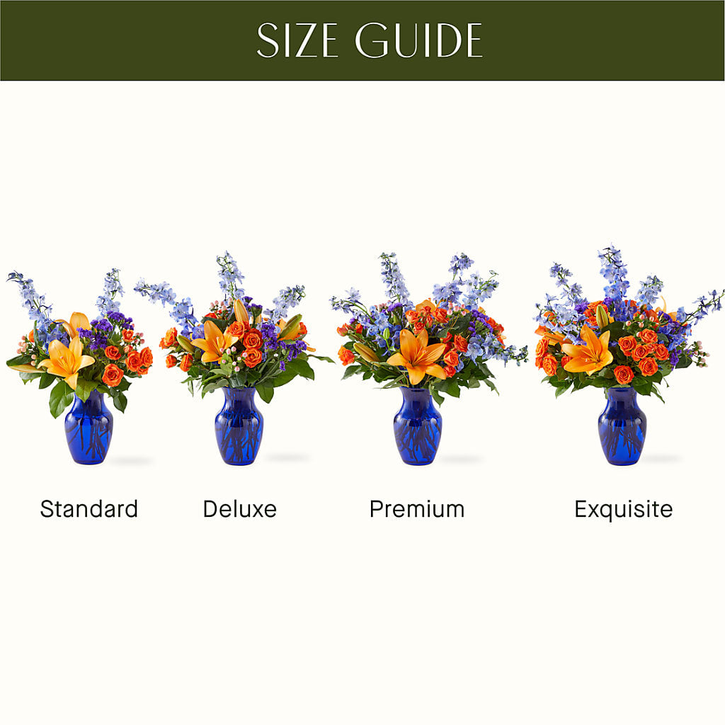 Radiant Citrus Bouquet –  Great Bend Floral, Great Bend KS