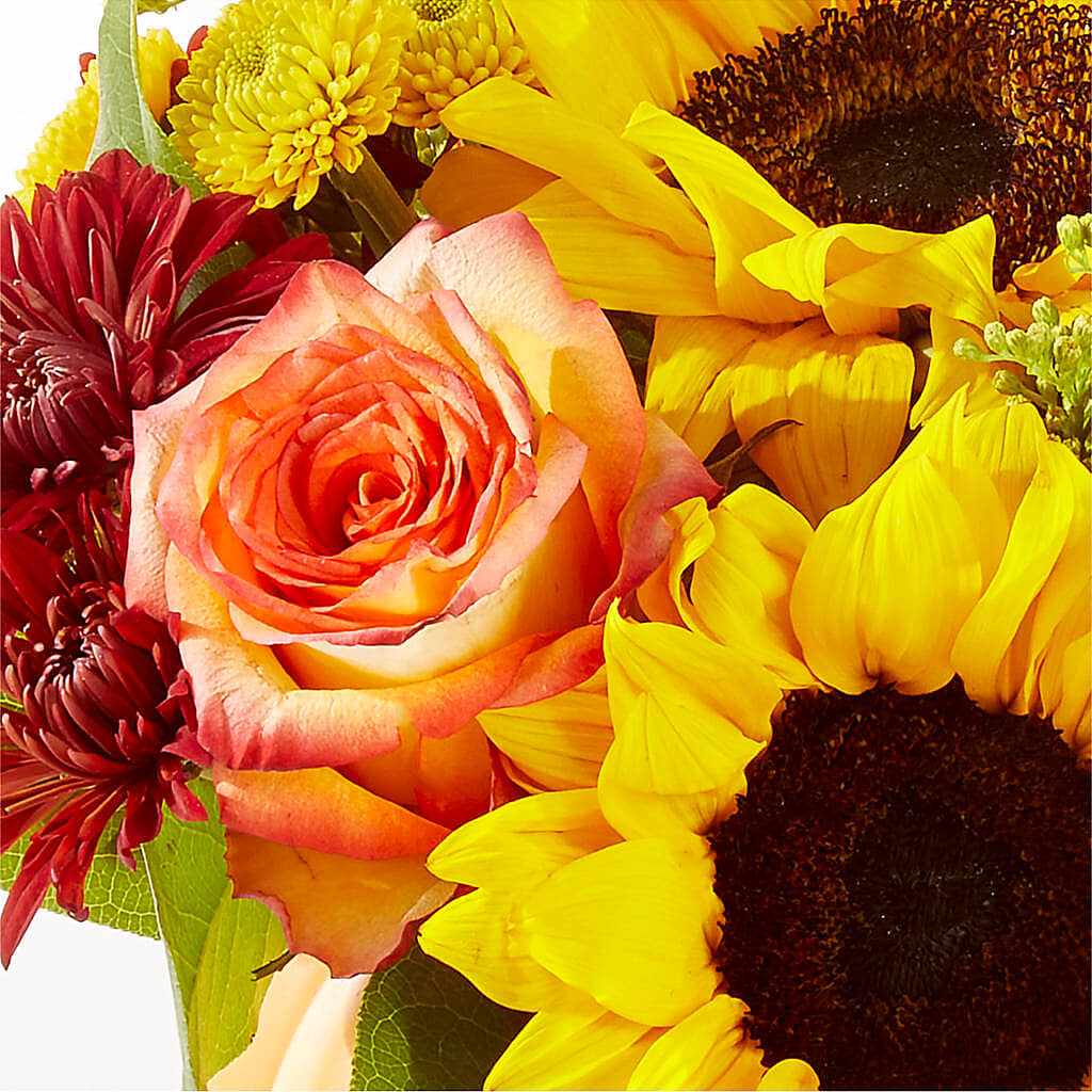 Golden Gourd Pumpkin Bouquet –  Great Bend Floral, Great Bend KS