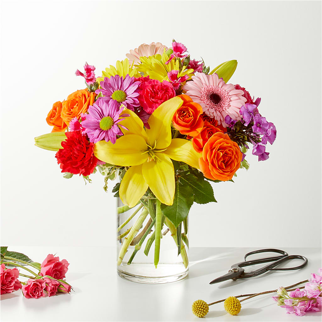 Cue the Confetti - A Florist Original –  Great Bend Floral, Great Bend KS