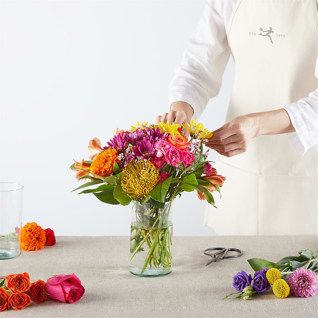 Feast of Color – A Florist Original –  Great Bend Floral, Great Bend KS