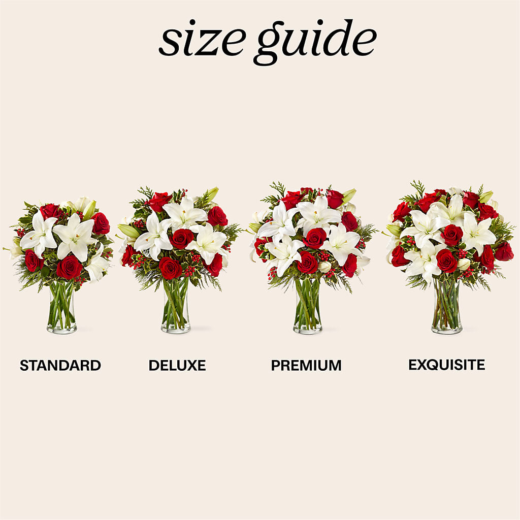 Sparkling Snowflakes Bouquet –  Great Bend Floral, Great Bend KS