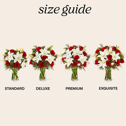 Sparkling Snowflakes Bouquet –  Great Bend Floral, Great Bend KS
