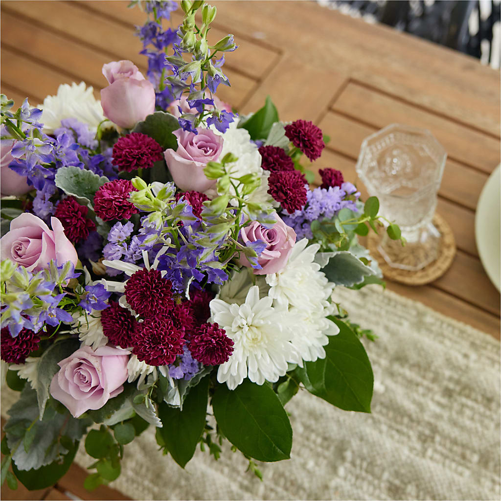 Violet Frost Bouquet –  Great Bend Floral, Great Bend KS