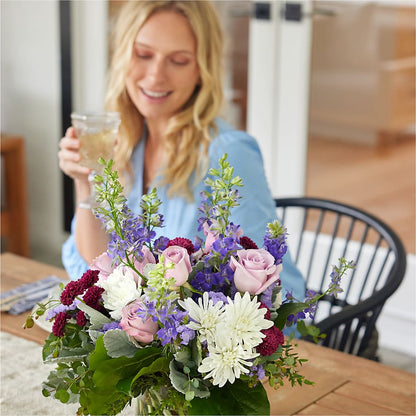 Violet Frost Bouquet –  Great Bend Floral, Great Bend KS