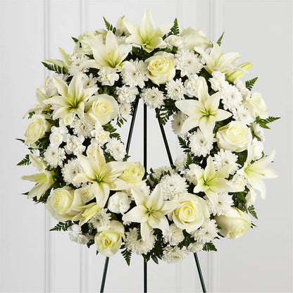 Treasured Tribute Wreath –  Great Bend Floral, Great Bend KS