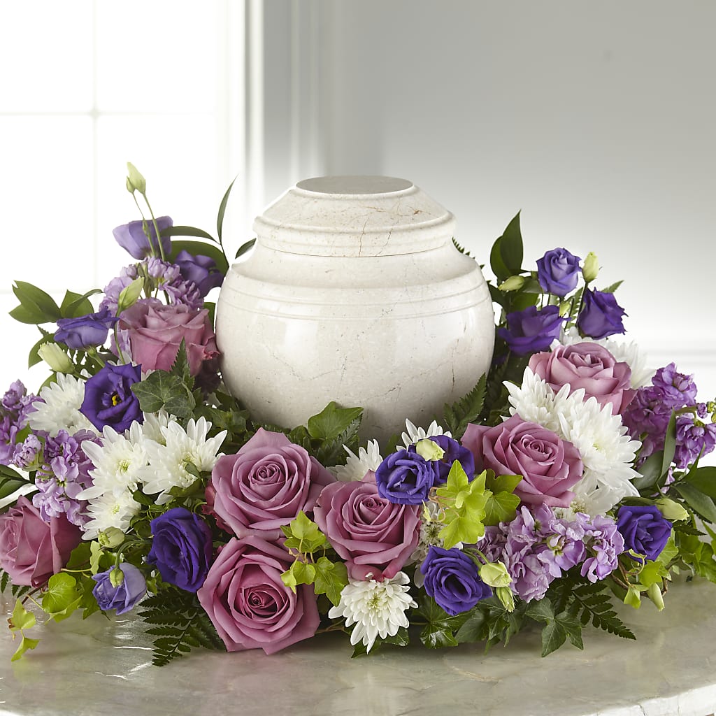 Blooming Sympathy Cremation Adornment –  Great Bend Floral, Great Bend KS