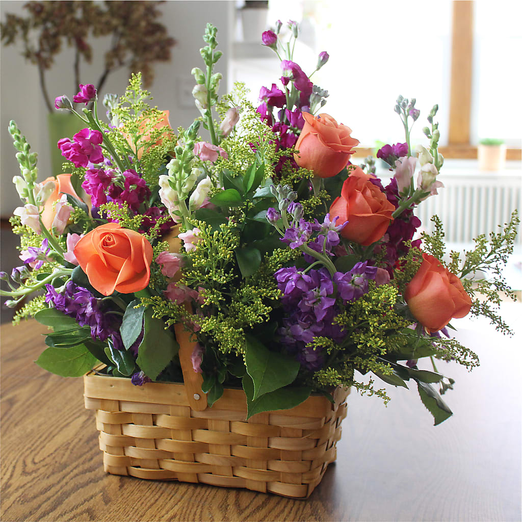 Garden of Life Basket –  Great Bend Floral, Great Bend KS