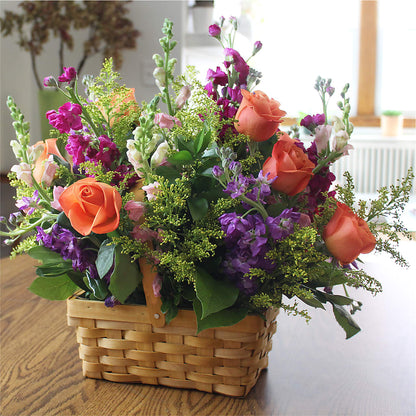Garden of Life Basket –  Great Bend Floral, Great Bend KS