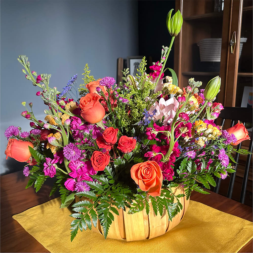 Garden of Life Basket –  Great Bend Floral, Great Bend KS