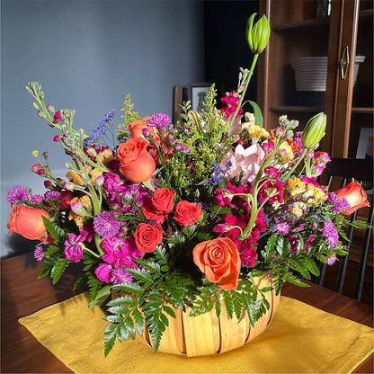 Garden of Life Basket –  Great Bend Floral, Great Bend KS