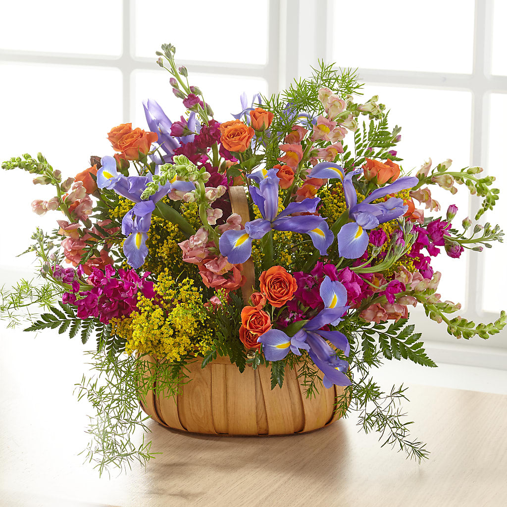Garden of Life Basket –  Great Bend Floral, Great Bend KS