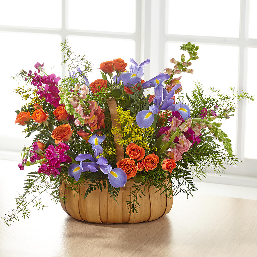 Garden of Life Basket –  Great Bend Floral, Great Bend KS