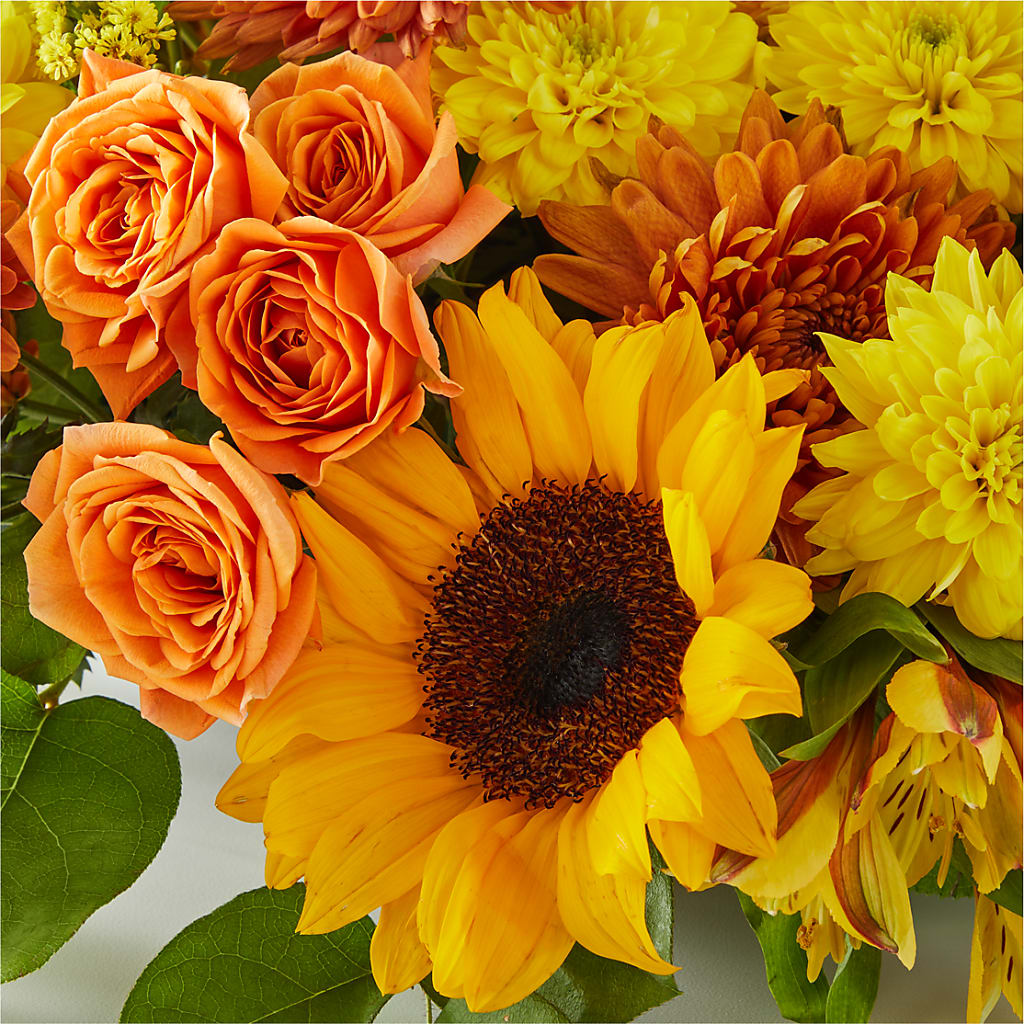 Autumn Harmony Centerpiece –  Great Bend Floral, Great Bend KS