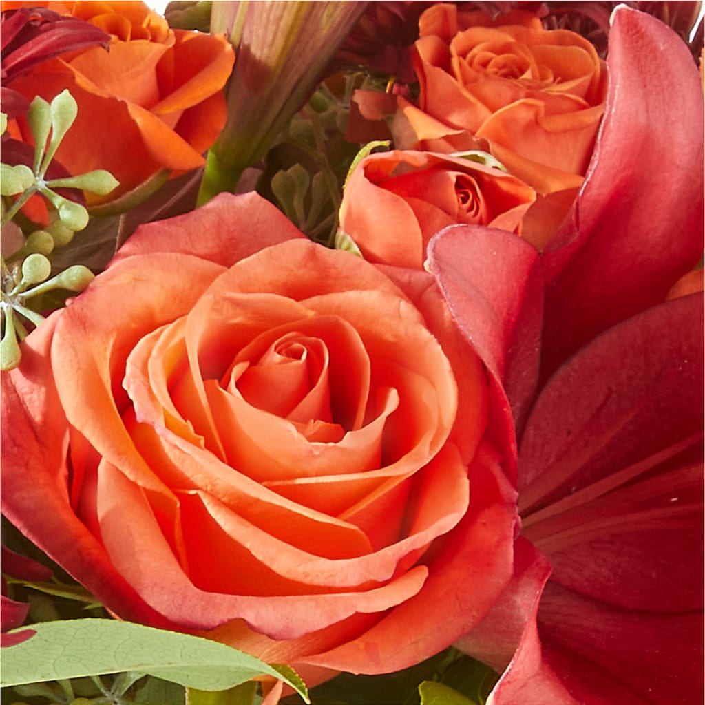 Crimson Leaves Bouquet –  Great Bend Floral, Great Bend KS