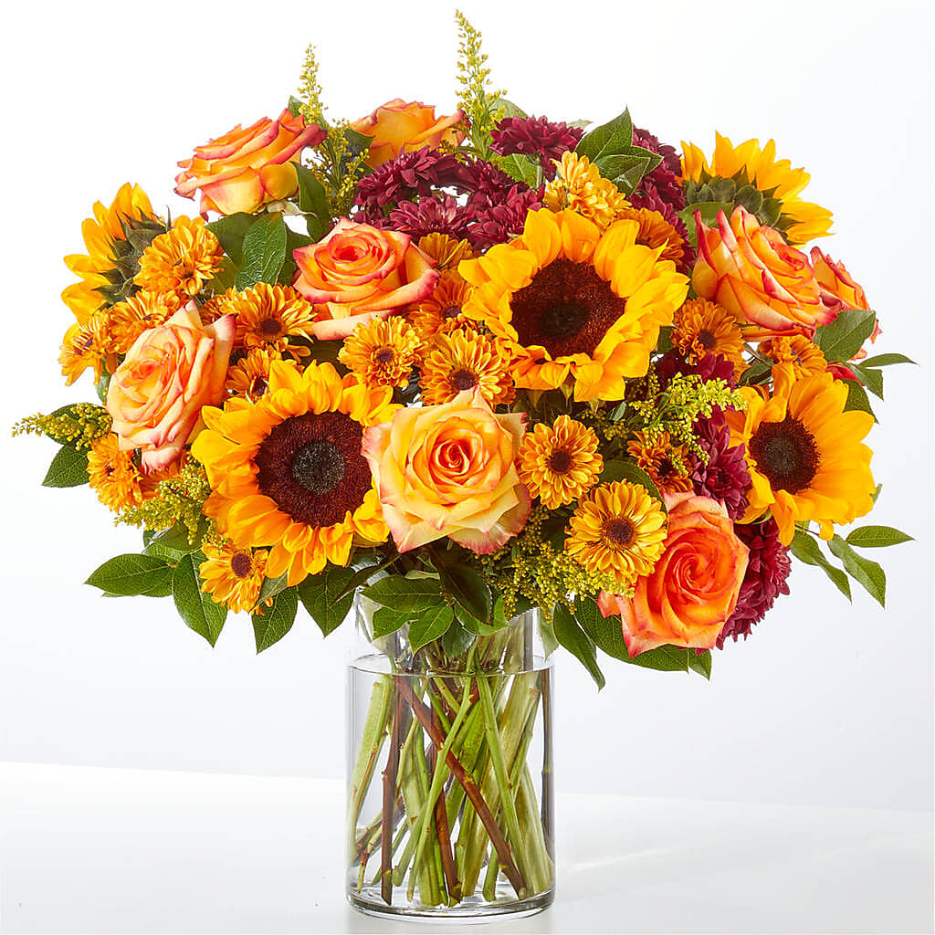 Flannel Scarf Bouquet –  Great Bend Floral, Great Bend KS