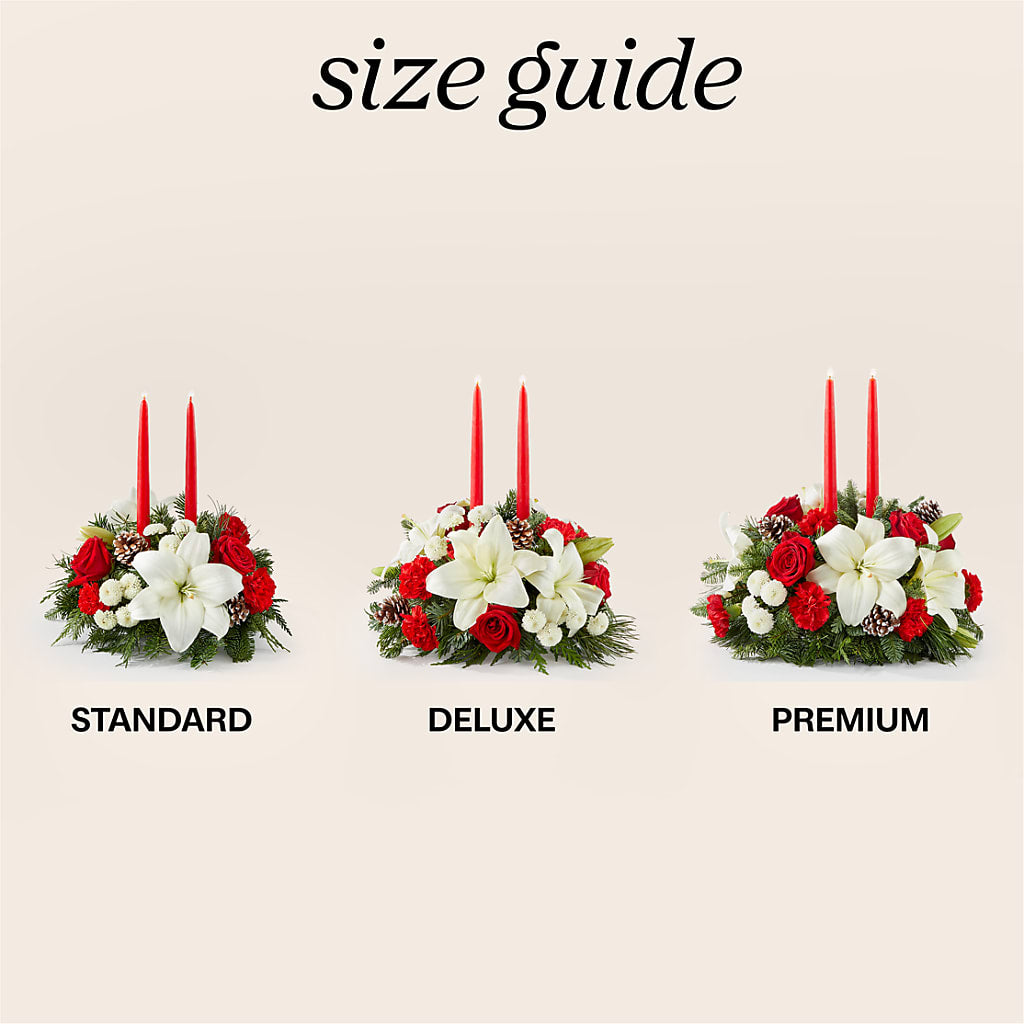 Seasonal Festivities Centerpiece –  Great Bend Floral, Great Bend KS