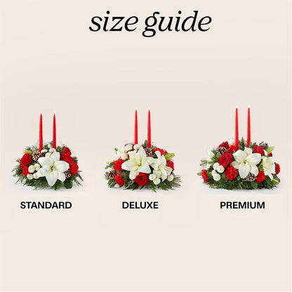 Seasonal Festivities Centerpiece –  Great Bend Floral, Great Bend KS