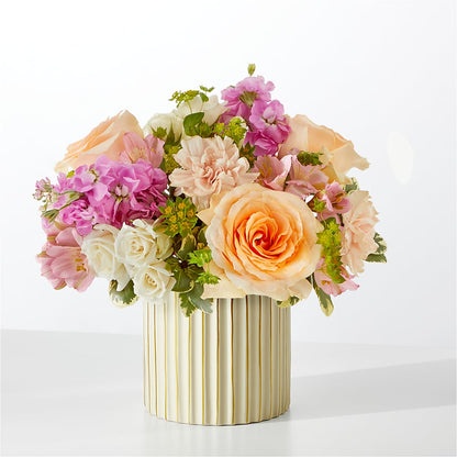 Paradise Bouquet with Ivory Vase –  Great Bend Floral, Great Bend KS