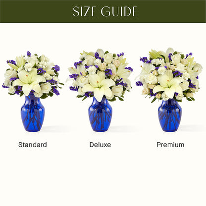 Sapphire Rush Bouquet –  Great Bend Floral, Great Bend KS