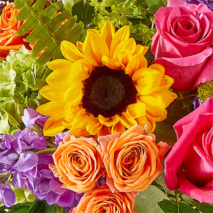 Vibrant Greetings Bouquet –  Great Bend Floral, Great Bend KS