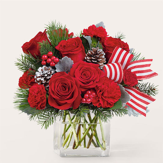 Baking Spirits Bright Bouquet –  Great Bend Floral, Great Bend KS