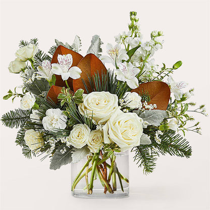Fresh Snowfall Bouquet –  Great Bend Floral, Great Bend KS
