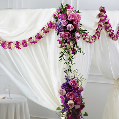 Color & Light Chuppah Decor –  Great Bend Floral, Great Bend KS