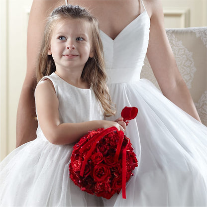 Pure at Heart Flower Girl Arrangement –  Great Bend Floral, Great Bend KS